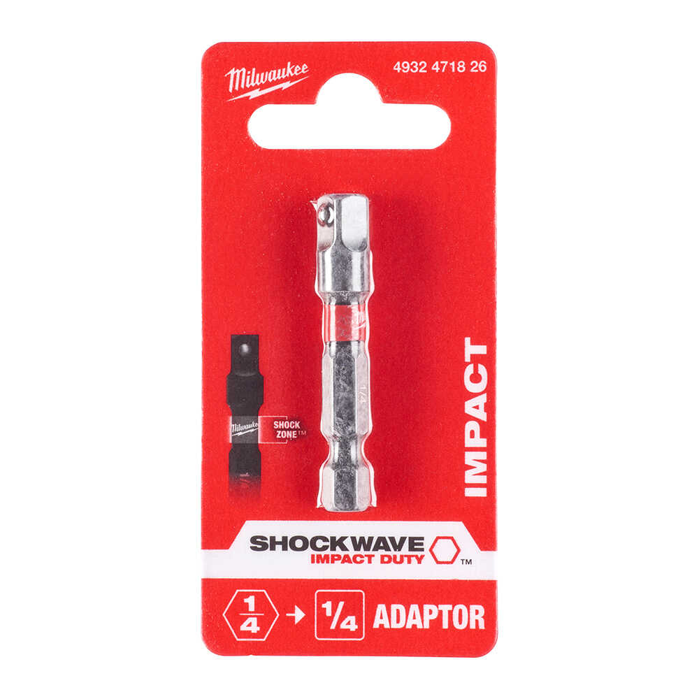 MILWAUKEE 1/4 SD LOKMA IÇIN BITS UÇ ADAPTÖRÜ